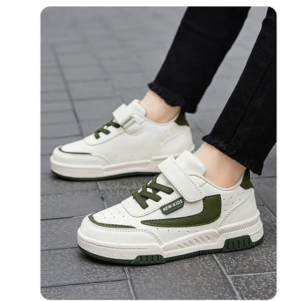 Spring and Autumn Running Sneakers for Kids Non-slip Shoes for Boys Sneakers Leather Kids Tennis Hugh Fashion Mesh Kids Shoes