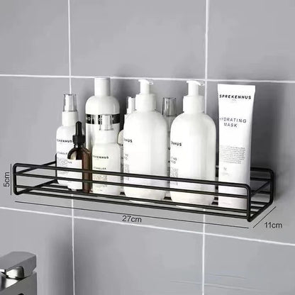 No Drill Bathroom Triangle Corner Shelf Wall Mounted Storage Rack for Kitchen Bathroom Organizer Space Saver