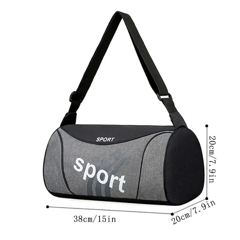 Women's & Men's Gym Bag Unisex Outdoor Crossbody Shoulder Backpack Personalized Duffel Overnight Travel Yoga Sports Bag