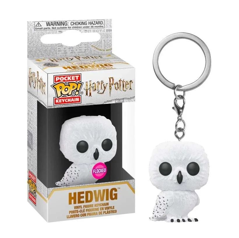 Funko Pocket Chaveiro Brinquedo Hermione Granger Dobby Dumbledore Malfoy Ginny Ron Hedwig Snape Voldemort Luna Pop de Bolso Chaveiro Brinquedo