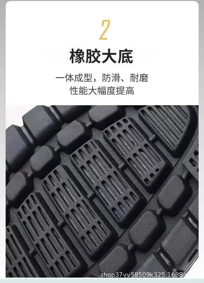 Mens Leather Shoes Slip on Soft Loafers Non Slip Breathable Driving Flats Spring Walking Office Work Shoes Mocassin Homme