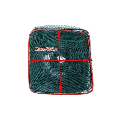 1 Armadilha Dobrável para Peixe (Rede de Lançamento) para Caranguejo, Camarão e Lagostim - Equipamento de Pesca Perfeito para Entusiastas de Atividades ao Ar Livre
