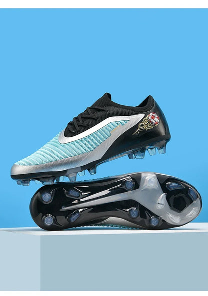 Men Soccer Shoes Original Fast Professional Unisex Cleats Low Cut Football Field Boot Non Slip Comfortable Outdoor Sneaker Match