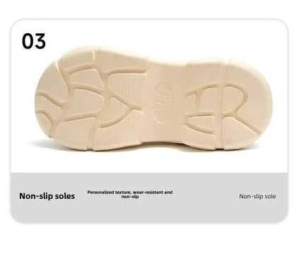 Chunky Platform Clogs Sandals Women 2025 Summer Soft Thick Bottom Beach Garden Shoes Woman Slide Non Slip Eva Wedge Slippers