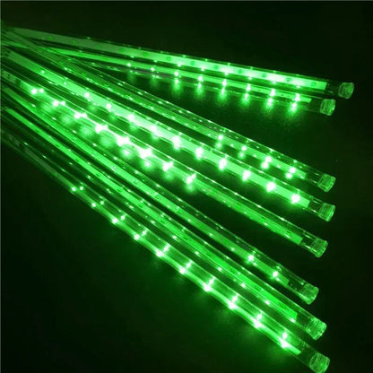 EU/US Meteor Shower LED String Lights Christmas Tree Garden Decor Birthday Wedding Christmas Party Decoration Fairy Lights