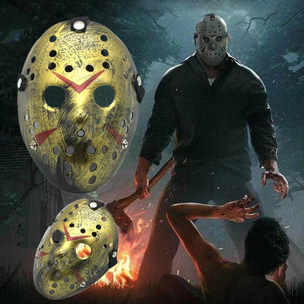 Halloween Horror Jason Mask Hockey Cosplay Killer Hallowmas Scary Party Decor Mask Christmas Masquerade Masque V for Vendetta