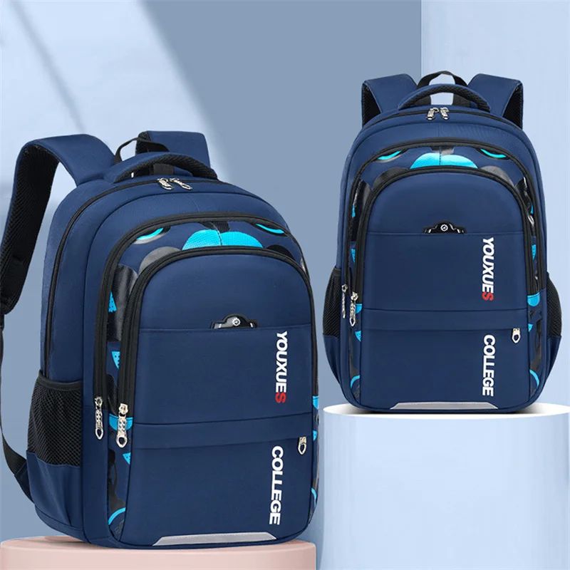 Novas Mochilas Escolares Infantis Mochila Infantil Para Alunos do Ensino Fundamental Mochila Impermeável Para Meninos Adolescentes Mochila Para Livros