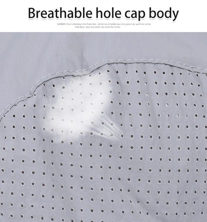 Summer MEN Shawl Fisherman Hat Quick Drying Breathable Sunshade Hat Outdoor Sun Protection Fishing Hat