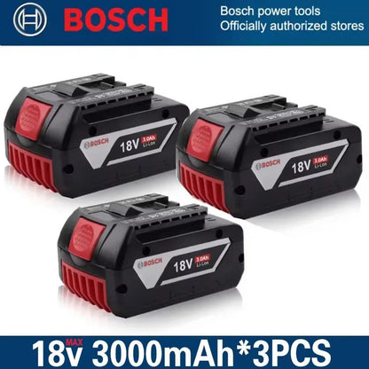 100% Original 18v 6Ah 5Ah 3Ah BOSCH Professional 18V 18650 Bateria 18V Li-ion Substituição para BAT609 BAT609G BAT618 BAT618G