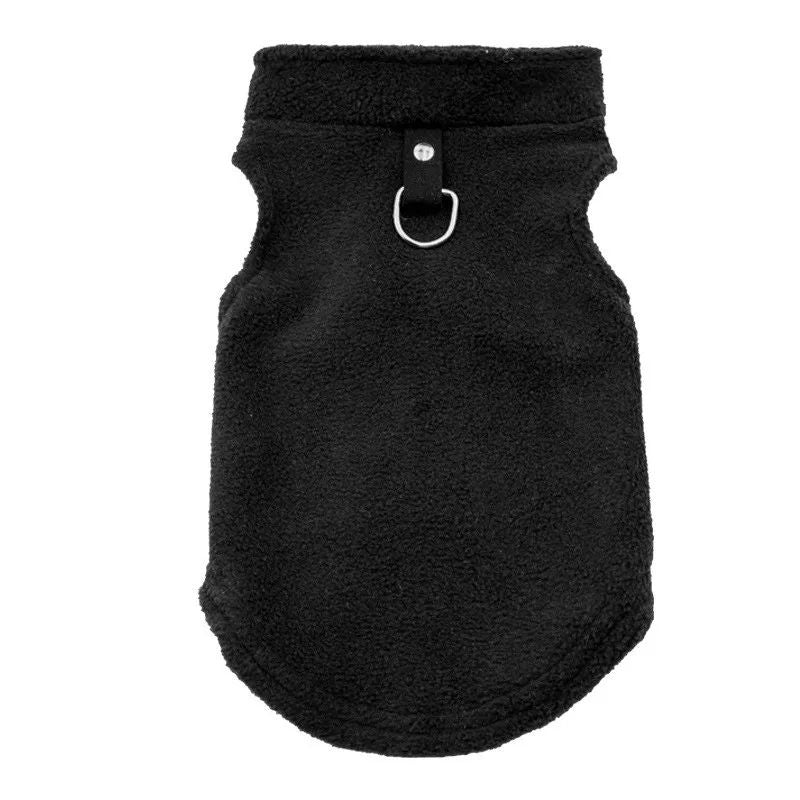 Roupa de Cachorro da Moda Outono e Inverno Roupa de Estimação Pequena Engrossar Quente Cor Sólida Moletom de Duas Pernas com Capuz Produtos Casuais para Pets