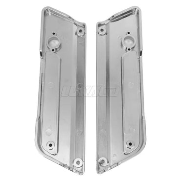Chrome Motorcycle Hard Saddlebag Latch Cover ABS For Harley Touring Electra Street Glide Road King FLH FLT FLHR FLTR 1993-2013