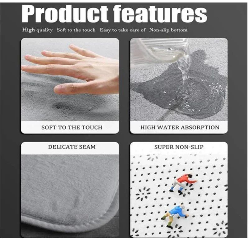 3D Desert Crack Water Fire Design Rug Non-Slip Machine Washable Carpet Fashion Bedroom Living Room Beach Style Floor Mat