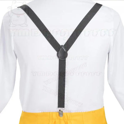Anime JimCarry Mask Man Yellow Long Suit Cosplay Set Green Face Man Halloween Costume New