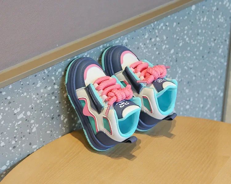 Girls Boys Sport Shoes Four Seasons Children's Sneakers Non-slip Student Shoes Soft Bottom Kids Casual Shoes Girls Outdoor Shoes