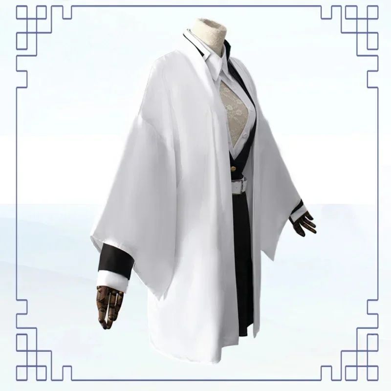 Adult Children Anime Kanroji Mitsuri Cosplay Costume Kimono Haori Dress Wig Clothes Halloween Costume for Adult Children