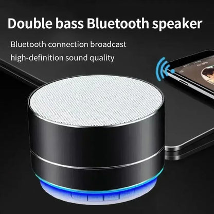 Caixa de Som Bluetooth Sem Fio Portátil, Mini Alto-falante Externo, Cartão TF, Caixa de Som Surround para Música, Voz HD Graves Incríveis, A10