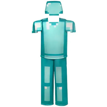 Game My World Role Play Holiday Party Pixel Costume Toy Mc Boys Girls Set Diamond  Christmas Gift Stage Costume