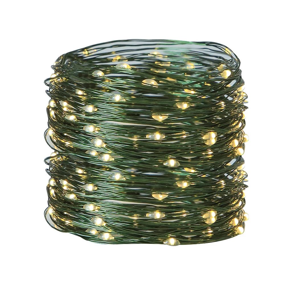 10-50M LED String Lights Fairy Green Wire Outdoor Christmas Light Tree Garland for New Year Street Home Party Wedding Decorion
