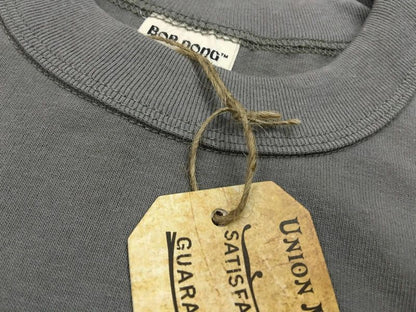 BOB DONG 300gr Basic Tee Shirts Summer Heavyweight Cotton Men's Plain T-Shirts