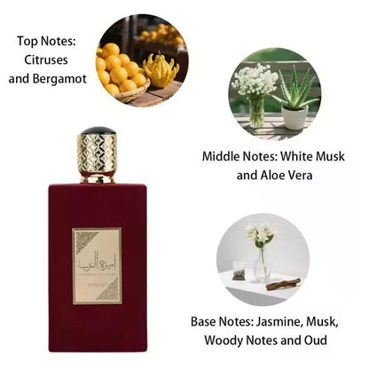 100ml Mujer Perfume Floral Scent Long Lasting Fragrance Pheromone Eau De Parfum Arabic Perfume Fresh Irresistible Date Perfume