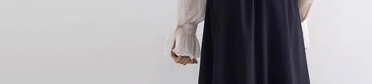 Plus Size High-waisted Slimming Black Draped Skirt Medium-length Umbrella Skirt For Women Thinning A- line Body Shaper