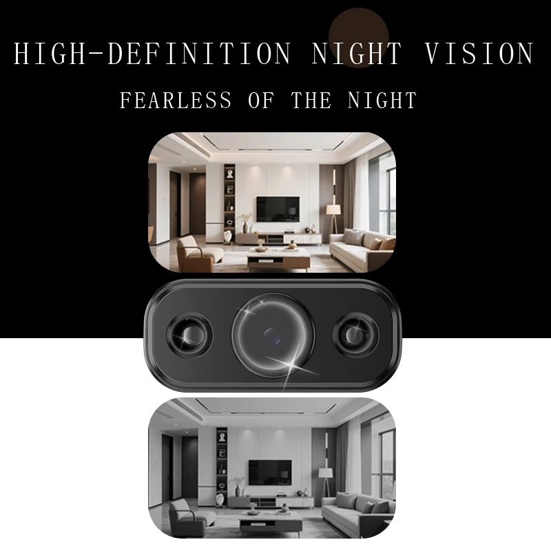 5MP WiFi Camera Indoor Built in Battery Security Protection Mini Camera IR Night Vision Smart Portable CCTV Video Surveillance