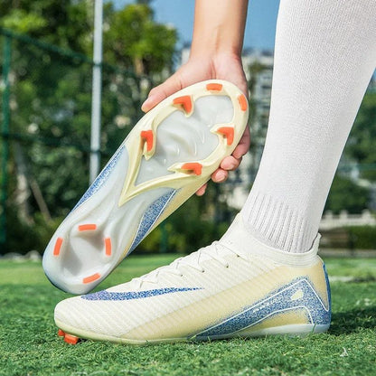 Men Professional Training Football Boots Ultralight Soccer Shoes Unisex Wholesale Women Breathable Drop Shipping Indoor Futsal