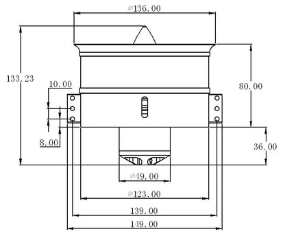 JP metal culvert 90mm 105mm 120mm EDF Ducted Fan 12 Blades  5060 4260 4250 Motor 6S 12S 14S  RC Air Plane
