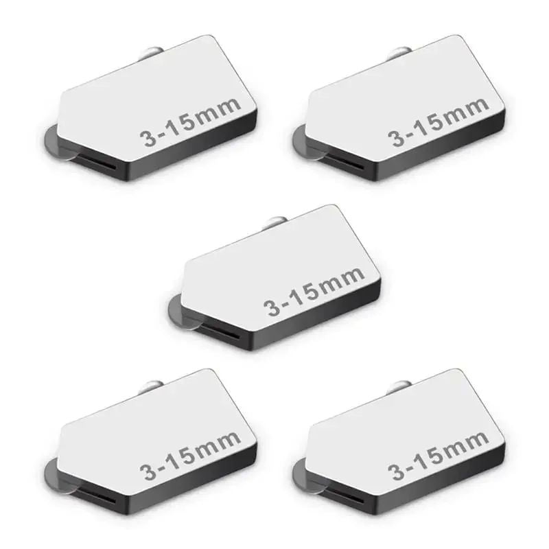 5 Peças de Cabeças Abridoras Deslizantes para Azulejos, Rodas de Abertura de Vidro de Reposição, Peças Deslizantes de Cerâmica de Metal de Liga, Suprimentos, Ferramentas de Construção
