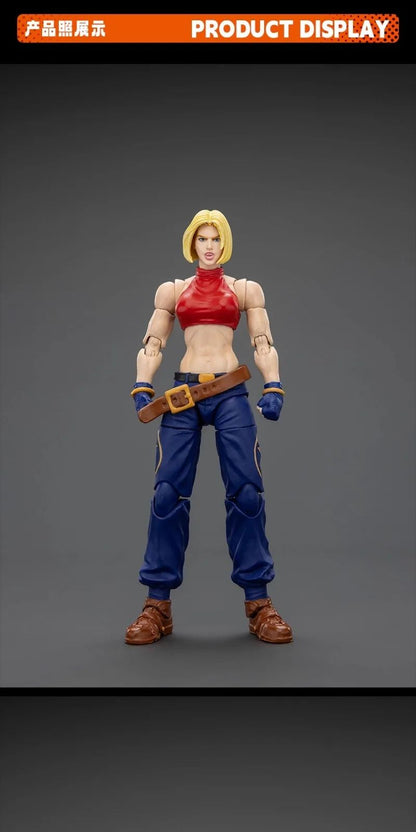 JOYTOY SNK KOF '98UM' 97 Special Team Ryuji Yamazaki Billy Kane Blue Mary 1/18 Bonecos de Ação Modelo Colecionável Brinquedo Presente para Menino