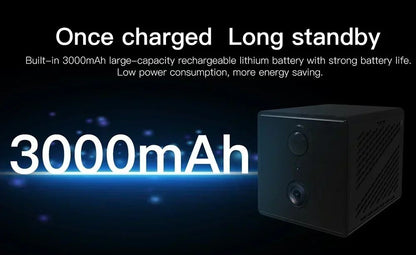 5MP 4G SIM Card Mini Camera Human Detection WiFi Camera Built-In 3000mAh Battery Security Surveillance Camcorder Video Recorder