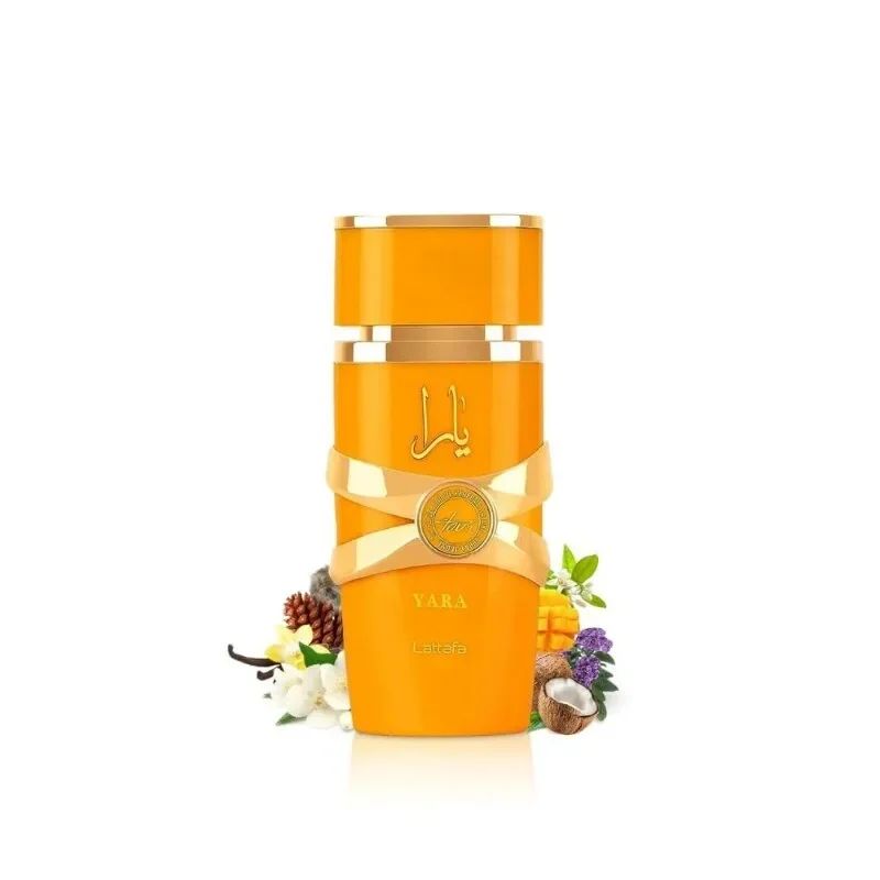 Yara Tous Eau De Parfum 100ml (3.4 oz) da Lattafa Perfumes Fragrância Feminina Elegante Picante de Longa Duração Presente para Mulheres
