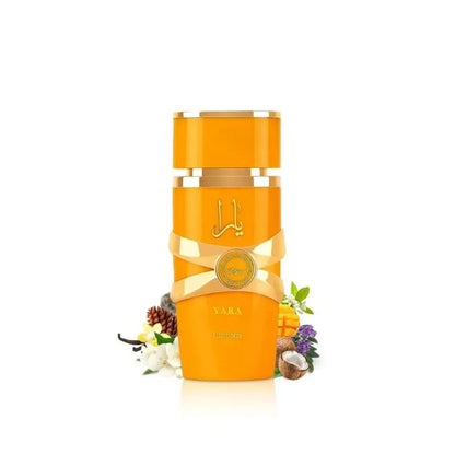 Yara Tous Eau De Parfum 100ml (3.4 oz) da Lattafa Perfumes Fragrância Feminina Elegante Picante de Longa Duração Presente para Mulheres