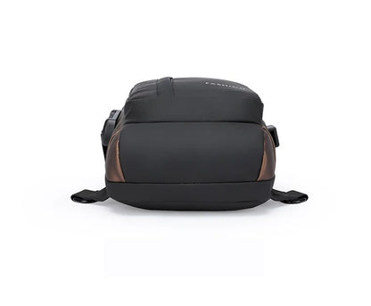Large Capacity Multifunction Shoulder Crossbody Bag Messenger Chest Sling Travel Pack for Male Men Usb Waterproof Sports Running