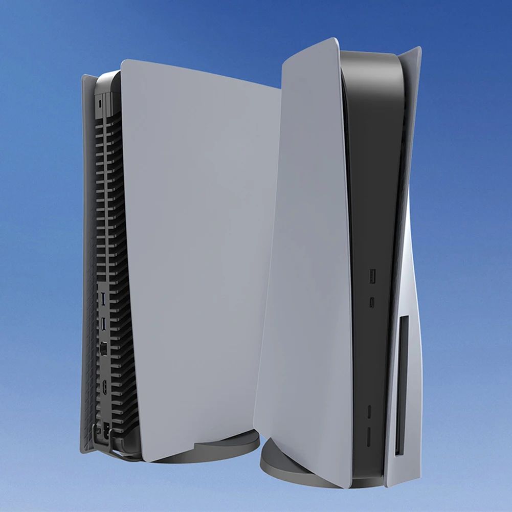For PS 5 Disc/Digital Edition Console Gray Faceplate Anti-Scratch Hard Shell Dust Cover 30th Anniversary Shockproof Cover Plates