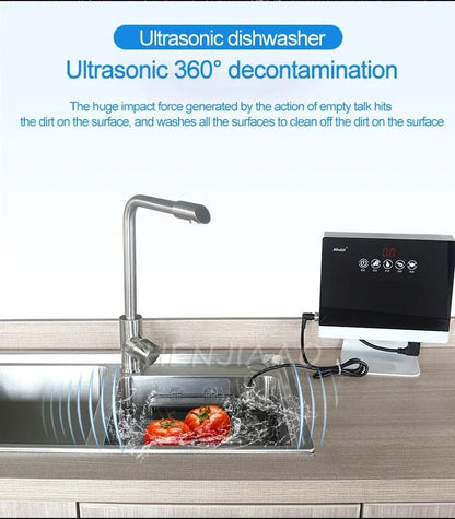 Ultrasonic Dishwasher Automatic Household Portable Sink Dishwasher Small Free-standing Installation-free Kitchen 110V/220V