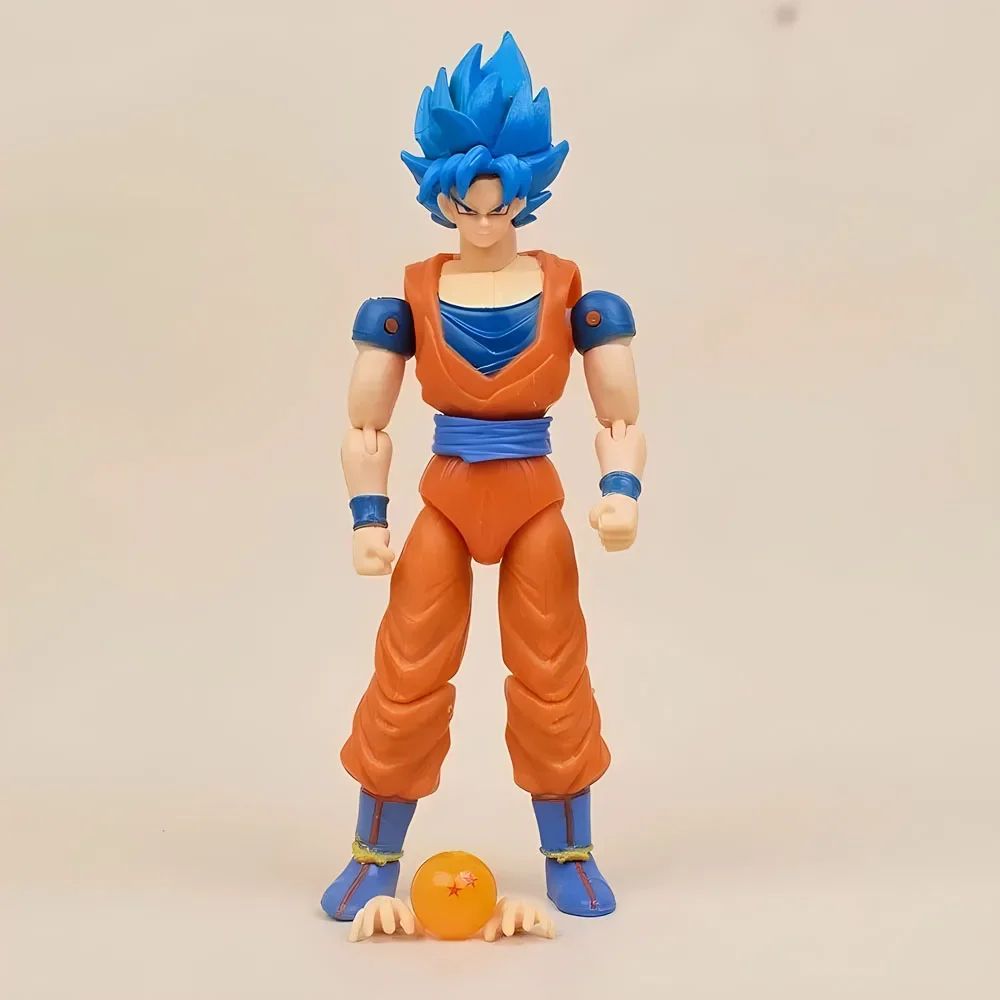 3 estilos Dragon Ball Z Goku Vegeta SHF Super Saiyan Anime Boneco Articulado Boneco Transformável Modelo Colecionável Brinquedo Presente