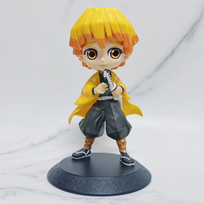 Boneco de 15cm Anime Demon Slayer Nezuko Tanjirou Zenitsu Inosuke Kyoujurou Shinobu Giyuu Qposket, Brinquedo Infantil, Presente de Natal