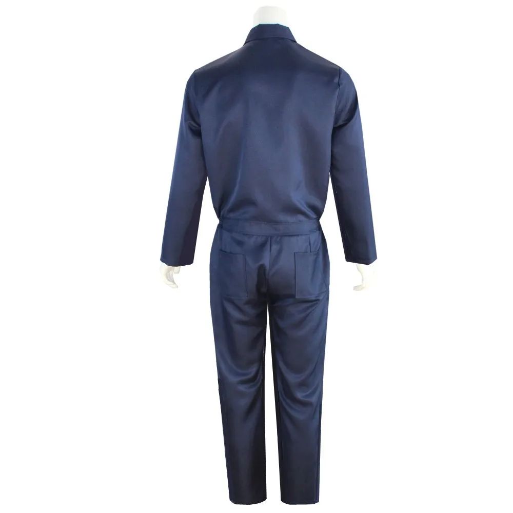 Halloween Myers Cosplay Costume Michael Outfits Anime Bloody Killer Cos Jumpsuit Horror Mask Party Costume for Adult Men Women