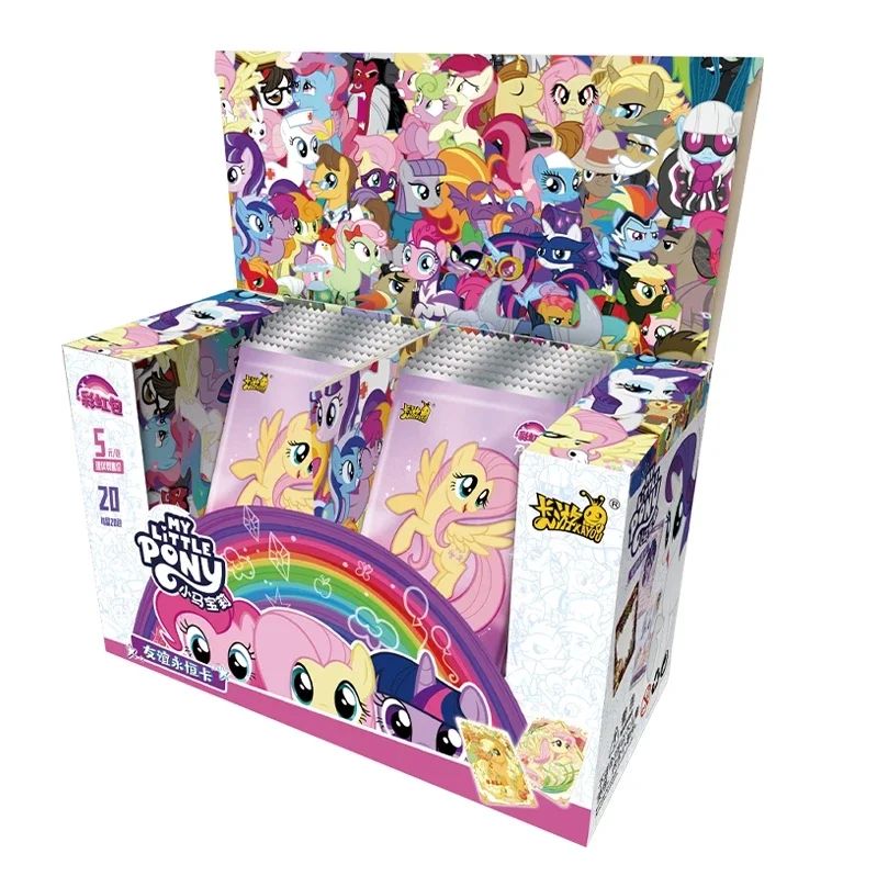 KAYOU Genuíno My Little Pony Card 40º Aniversário Edição Limitada Card Amizade Eterna Cartas Raras SC SGR Brinquedo de Presente Carta de Princesa