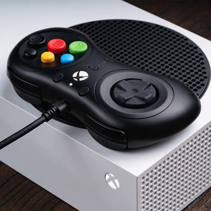 8BitDo M30 Gamepad Wired Controller for Xbox Series X|S, Xbox One, and Windows with 6-Button Layout - Officially Licensed
