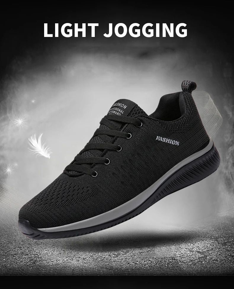 Tênis Casual Masculino e Feminino de Malha para Corrida e Caminhada, Respirável, Esportivo, Leve, para Academia e Atividades ao Ar Livre, Tamanhos 38-47