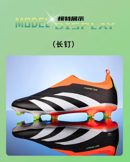 Mens High Quality Ultralight Football Shoes Society Cleats Indoor Soccer Shoes Professional Original Fast Futsal Football Boots