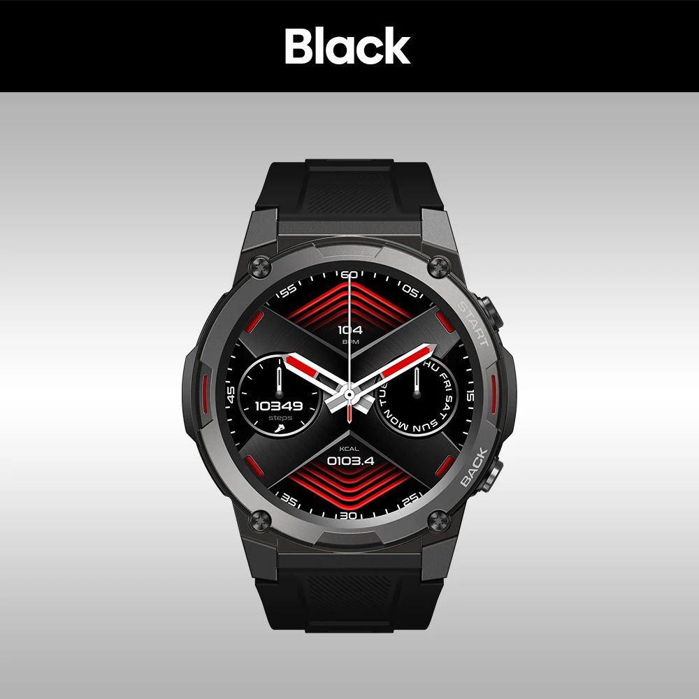 Zeblaze VIBE 7 PRO Smart Watch 1.43'' AMOLED Display Make/Receive Phone Calls Health Management Sports Smartwatch for Men