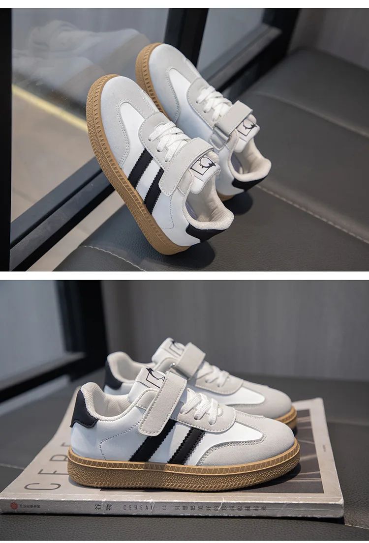 Trendy Kids Shoes Girls Boys Tennis Sneakers Outdoor Running Shoes Non-slip School Sports Shoes Breathable Mesh Comfort Shoes