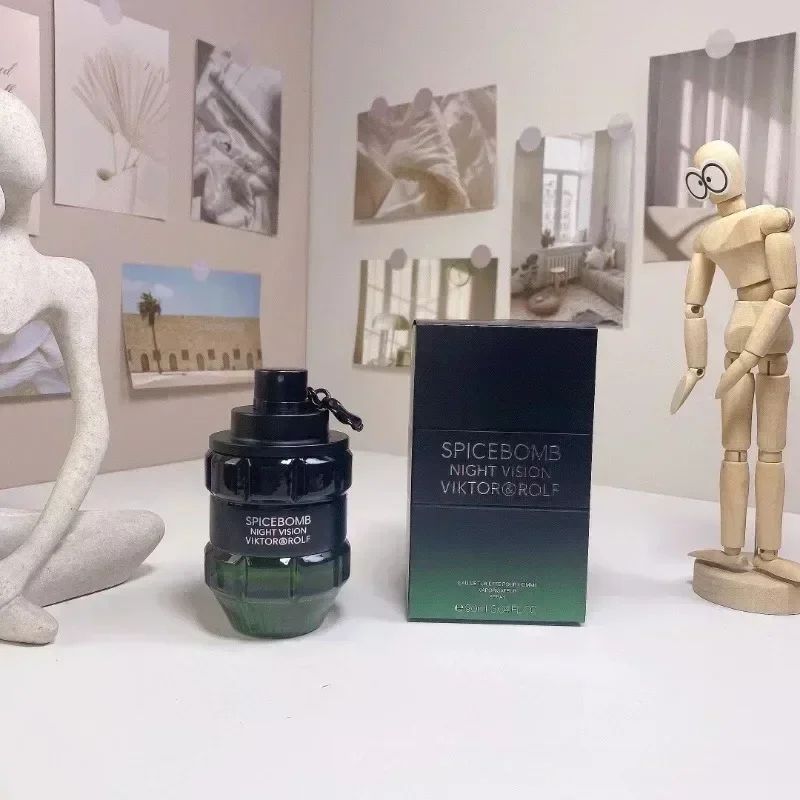 100ml Bold Men’s Passion Bomm-Perfume Spicy Woody Fragrance Spray with Green Black Variants for Long-Lasting Masculine Gifts