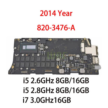 Placa-mãe Original A1502 para Macbook Pro Retina 13" Placa Lógica A1502 2013 2014 2015 820-3536-A 820-3476-A 820-4924-A