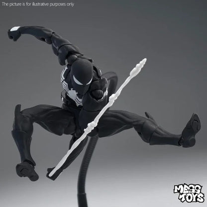 NOVO Boneco de Ação Spider de Brinquedo Anime Terno Preto Vizinho Symbiote Aranha Escarlate Kaine Parker Aranha Vermelha Preta