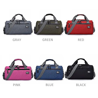 High Quality Women's Travel Bag Men's Outdoor Sports Luggage Handbag Weekend Trip Duffel Bag Female Shoulder Crossbody Bags Pack