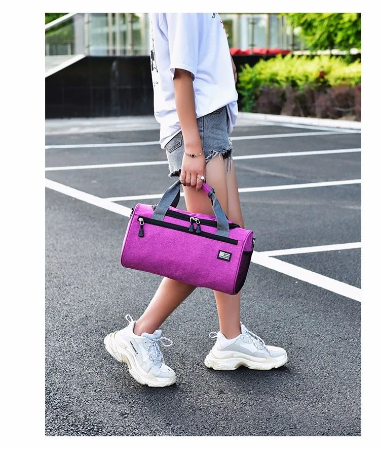High Quality Women's Travel Bag Men's Outdoor Sports Luggage Handbag Weekend Trip Duffel Bag Female Shoulder Crossbody Bags Pack